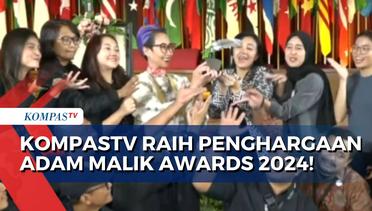 Apresiasi Karya Jurnalistik Berkualias, Adam Malik Awards 2024 Berikan Penghargaan pada KompasTV!