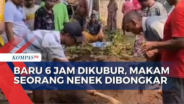 Detik-Detik Makam Nenek Sumila di Jember Dibongkar Karena Lahannya Dijual