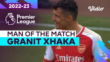 Aksi Man of the Match: Granit Xhaka | Arsenal vs Wolves | Premier League 2022/23