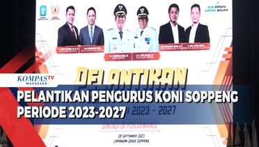 Pelantikan Pengurus Koni Soppeng Periode 2023-2027