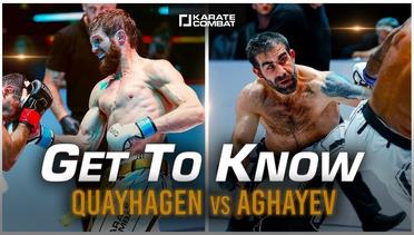 GET TO KNOW: Joshua Quayhagen vs Rafael Aghayev  #KC40