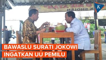 Bawaslu Surati Jokowi Minta Menterinya Tak Langgar UU Pemilu