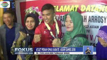 Pulang ke Surabaya, Karateka Rifki Ardiansyah Arrosyid Disambut Bak Pahlawan - Fokus