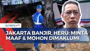 Pj Gubernur DKI Heru Budi Minta Maaf Terkait Banjir Jakarta
