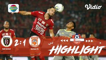 Full Highlight - Bali United FC 2 vs 1 Borneo FC | Shopee Liga 1 2019/2020