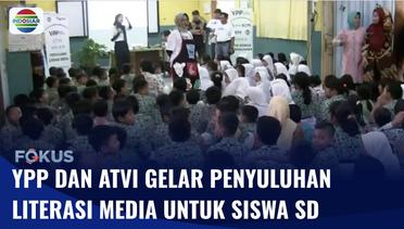Penyuluhan Literasi Media yang Digelar YPP dan ATVI Disambut Antusias Siswa SDN 09 Manggarai Utara | Fokus