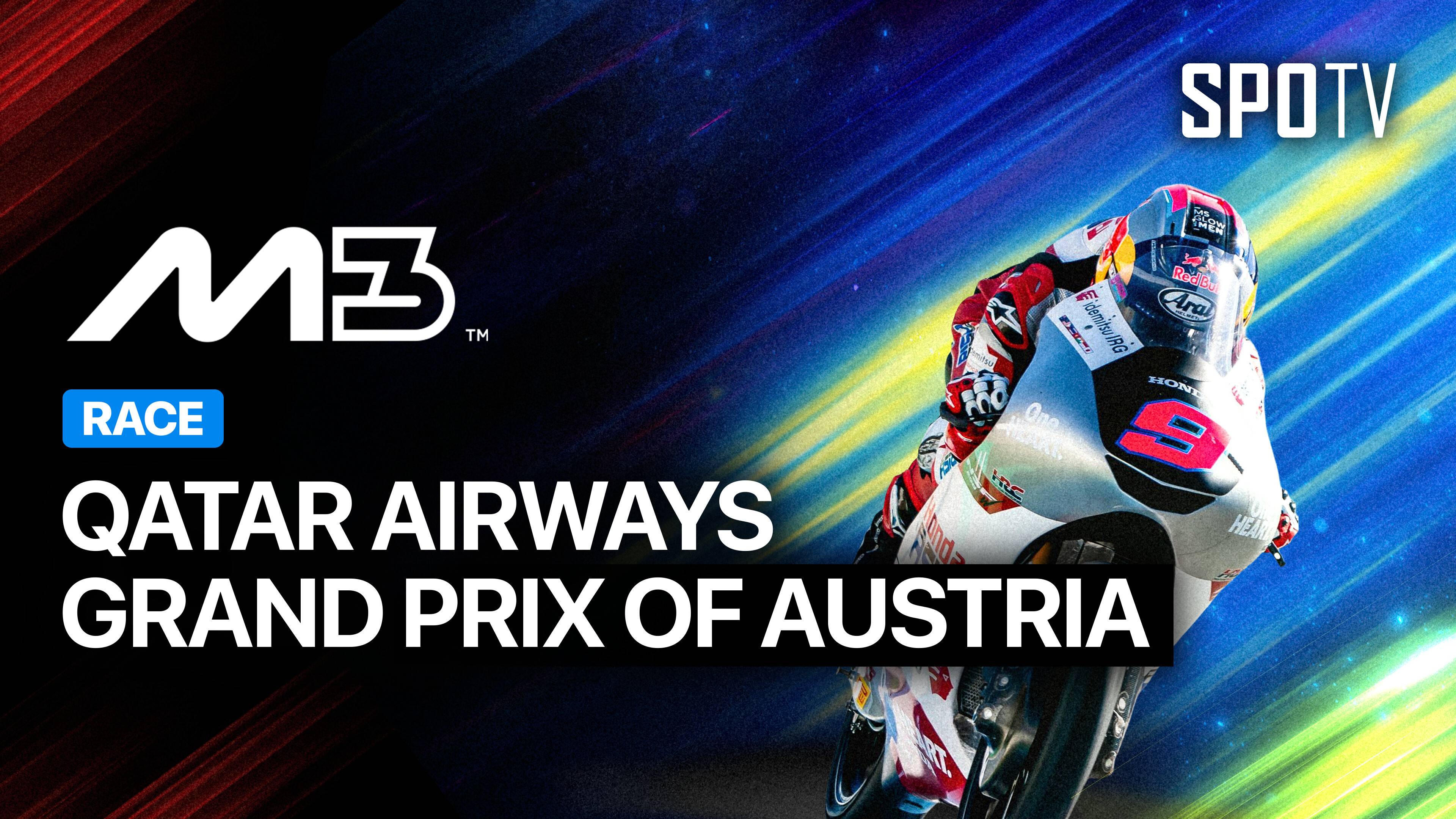 Moto3 Race: Qatar Airways Grand Prix of Austria - MotoGP 2026 Round 15