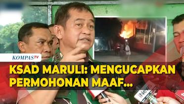 [FULL] KSAD Jenderal Maruli Simanjuntak Buka Suara Pasca Kebakaran Gudang Amunisi di Bogor