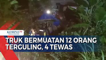 Kecelakaan Maut di Banjarnegara, Truk Bermuatan 12 Orang Terguling ke Jurang