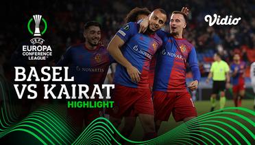Highlight - Basel vs Kairat | UEFA Europa Conference League 2021/2022