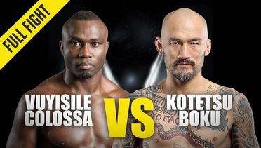 Vuyisile Colossa vs. Kotetsu Boku - ONE Championship Full Fight - September 2013