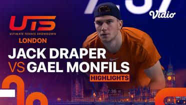 The Power (Jack Draper) vs La Monf (Gael Monfils) - Highlights | Ultimate Tennis Showdown 2023