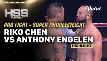 Highlights | HSS 3 Bali (Nonton Gratis) - Riko Chen vs Anthony Engelen | Pro Fight - Super Middleweight