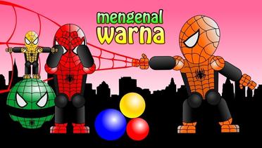 Mengenal Warna Bersama Spiderman Meledak - Video Edukasi Anak Indonesia