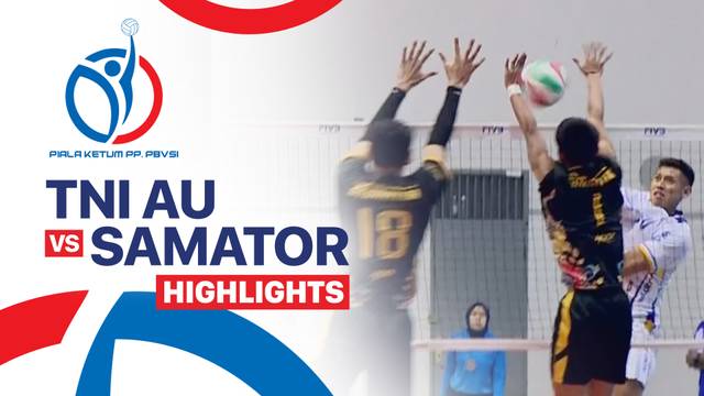 TNI AU vs Samator - Highlight | Piala Ketua Umum PBVSI 2025