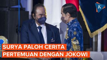 Surya Paloh Buka Suara soal Pertemuannya dengan Jokowi