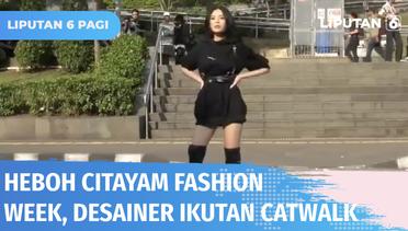 Remaja SCBD Sulap Jalan Jadi Panggung Fashion Show, Desainer Tamara Dai Ikut Catwalk | Liputan 6
