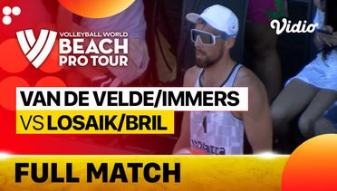Full Match | 3rd Place - Center Court:  Van De Velde/Immers (NED) vs Łosiak/Bril (POL) | Beach Pro Tour Elite16 Uberlandia, Brazil 2023