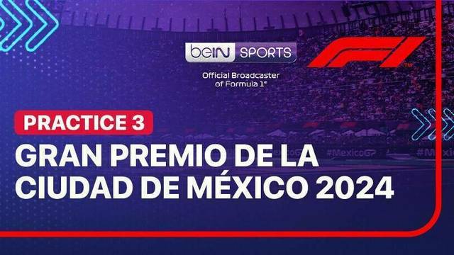 Formula 1 Gran Premio de la Ciudad de Mexico 2024 - Practice 3