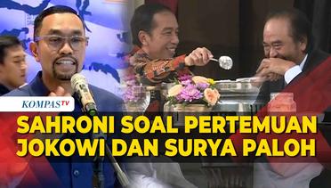 Sahroni NasDem Ungkap Isi Pertemuan Jokowi dan Surya Paloh di Istana