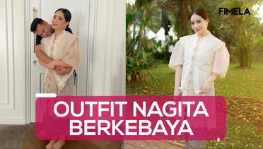 Nagita Slavina Berkebaya Modern dengan Total Outfit Capai Rp70 jutaan saat Hadir di Istana Berkebaya