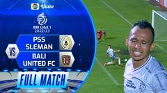 Full Match: PSS Sleman VS Bali United | BRI Liga 1 2022/23