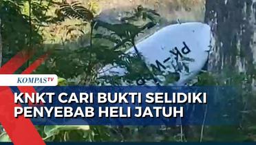 KNKT Investigasi Penyebab Jatuhnya Helikopter di Kawasan Pantai Suluban Bali