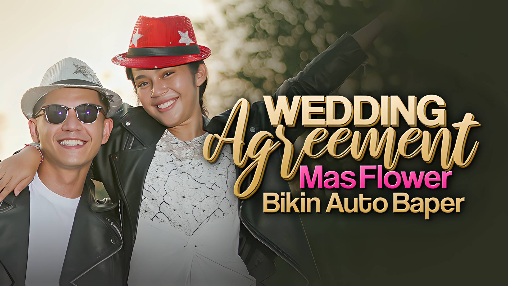 Wedding Agreement Mas Flower Bikin Auto Baper