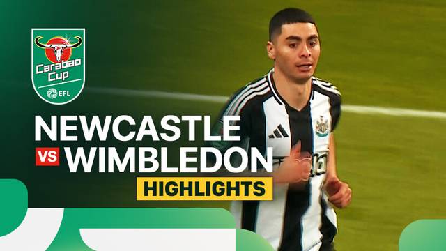 Newcastle vs AFC Wimbledon - Highlights | Carabao Cup