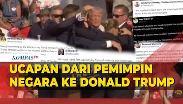 Kata-Kata Jokowi, Macron Hingga Zelensky Soal Insiden Penembakan Donald Trump