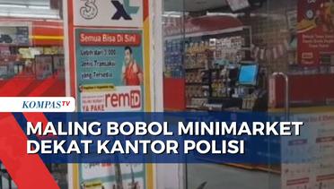 Pencuri Nekat Bobol Minimarket Dekat Kantor Polisi di Blora