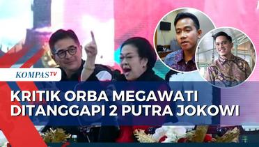 Respons Gibran dan Kaesang soal Megawati Sindir Penguasa Orde Baru