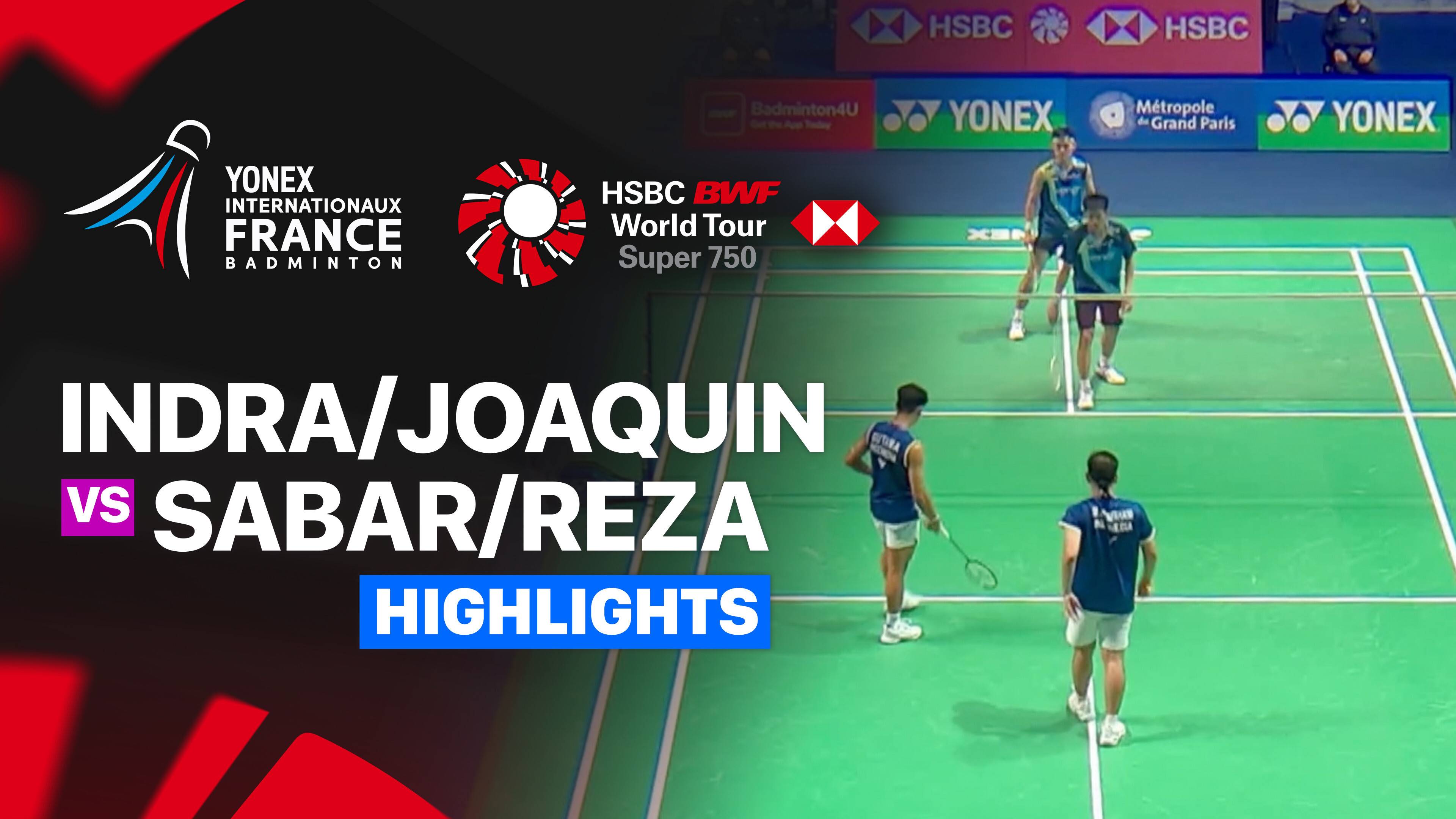 Rahmat Hidayat/Yereemia Erich Yoche Yacob Rambitan (INA) vs Sabar Karyaman Gutama/Moh Reza Pahlevi Isfahani (INA) - Men's Doubles Round of 32 | YONEX French Open 2026