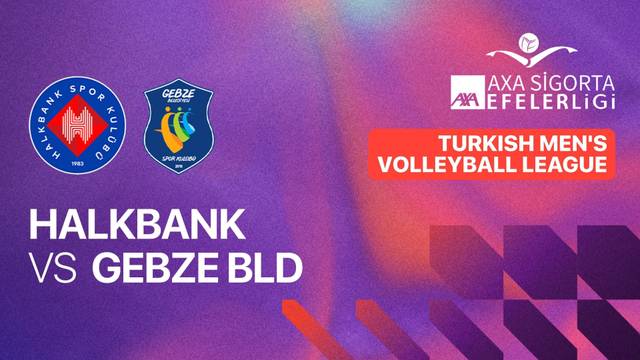 Halkbank vs Gebze Bld - Full Match | Turkish Men's Volleyball League 2025/26