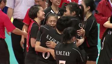Volleyball Women's MYA vs SIN Preliminary Pool A Match 9 (Day 8) | 28th SEA Games Singapore 2015