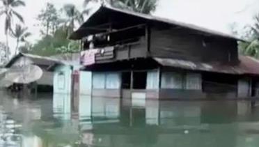 VIDEO: Banjir di Jambi, Tenda Pengungsian dan Dapur Umum Nihil