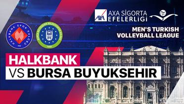 Halkbank vs Bursa Buyuksehir Belediye Spor. - Full Match | Men's Turkish Volleyball League 2023/24