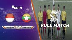 Full Match Indonesia vs Myanmar | AFF U18