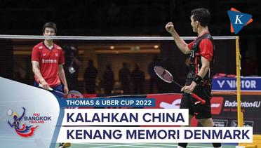 Kalahkan China di Perempat Final Piala Thomas, Indonesia Bangkitkan Memori Manis di Denmark