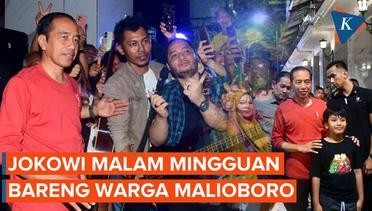 Momen Jokowi Malam Mingguan di Malioboro