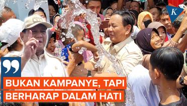 Resmikan Sumur Bor di Banyumas, Prabowo: Saya Tidak Kampanye