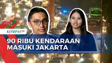 Arus Balik Lebaran, Jasa Marga Sebut 90 Ribu Kendaraan Masuk ke Arah Jakarta Senin, 15 April