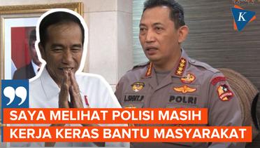 Jokowi Jawab soal Kemungkinan Ganti Kapolri
