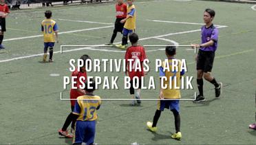 Sportivitas untuk Para Pesepak Bola Cilik di Liga Bola Indonesia