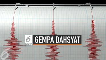 Deretan Gempa Guncang Indonesia Tiga Hari Terakhir