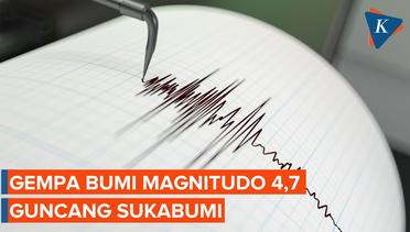 Gempa di Sukabumi Berkekuatan M 4,7, Getaran Terasa hingga Depok dan Tangerang