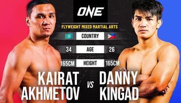 KAZAKH DOMINANCE - Kairat Akhmetov vs. Danny Kingad | Full Fight