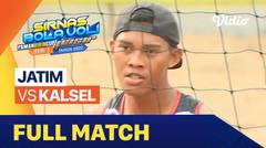Full Match | Putra (4x4): Jatim vs Kalsel | Sirkuit Voli Pantai Nasional Seri III 2022