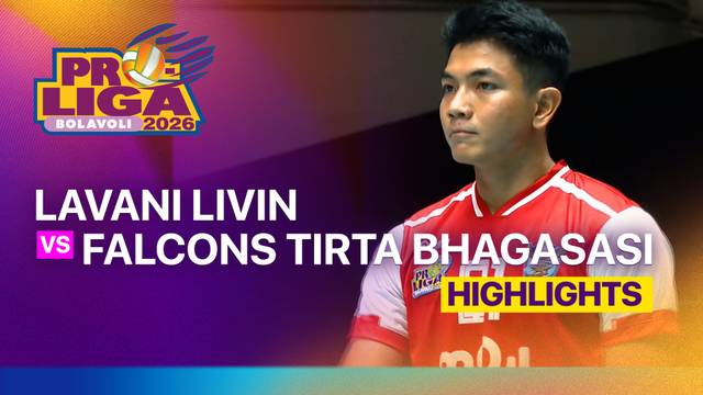 Putra: Jakarta Lavani Livin Transmedia vs Medan Falcons Tirta Bhagasasi - Highlight | Proliga 2026
