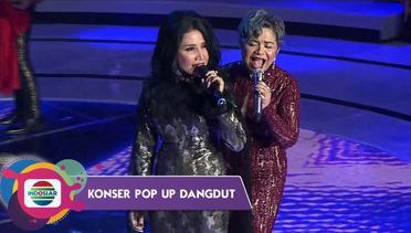 WOW! Pertama Kali Ruth Sahanaya Berdangdut Bareng Rita Sugiarto "Biarlah Merana" di Konser Pop Up Dangdut